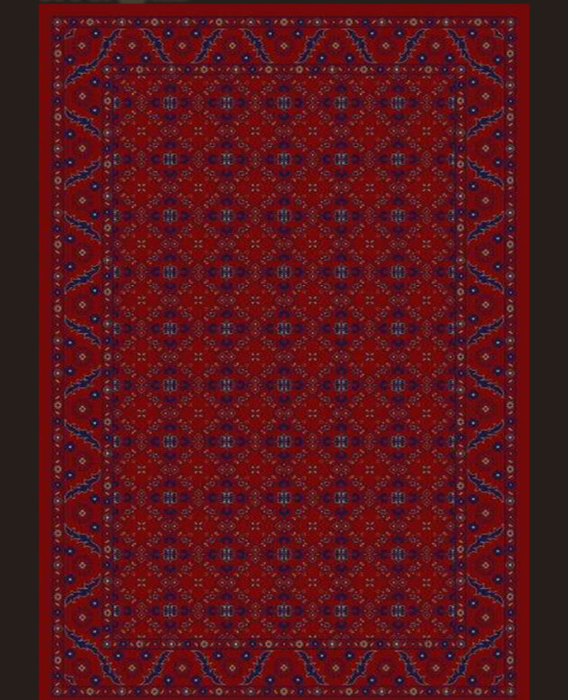 Akrilik Halı skb 0178A RED
