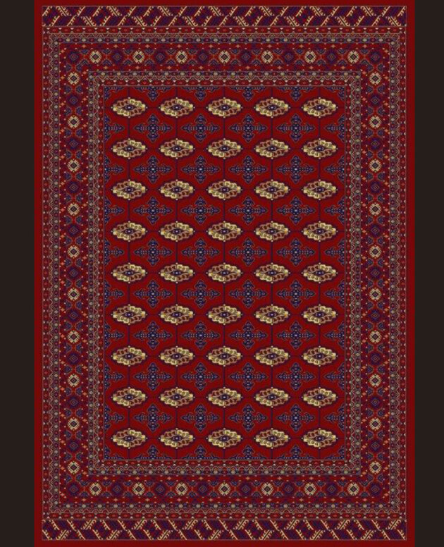 Akrilik Halı skb 0244C RED