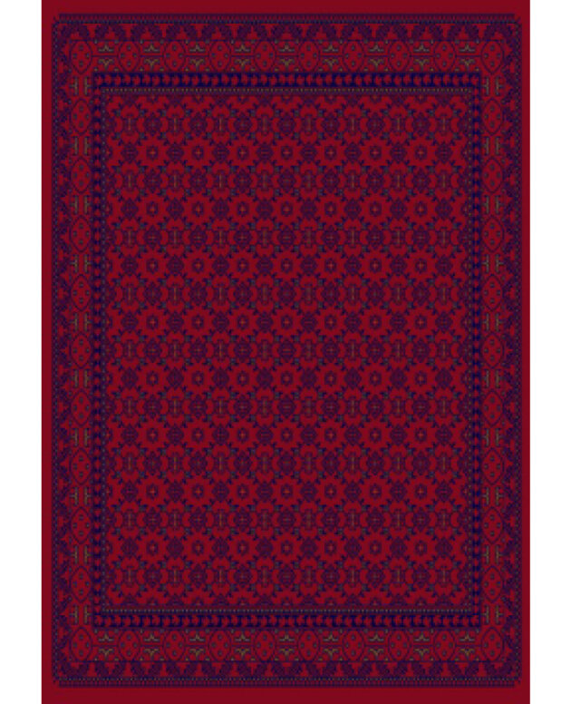 Modern Halı skb 0842A RED RED P39