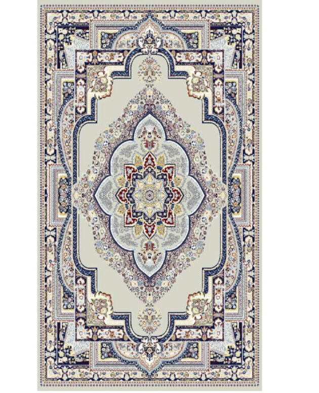İran Makine Halısı skb 1290A Beige