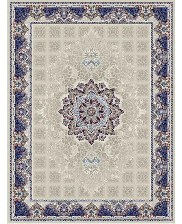 İran Makine Halısı skb 1297A Beige