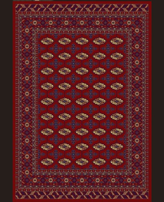 Akrilik Halı skb 1555A RED