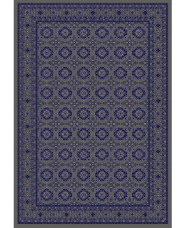 Klasik Halı skb 2479E D GREY