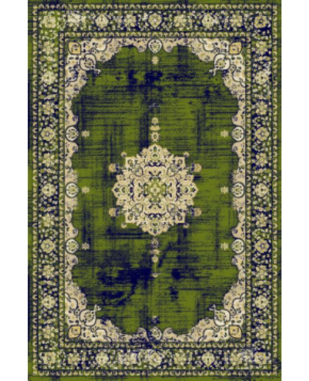 Klasik Halı skb 3667A GREEN